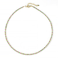 Madagascar Ruby Silver Necklace