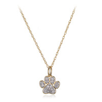 I3 (I) Diamond Silver Necklace