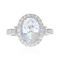 14K Rainbow Moonstone Gold Ring (CIRARI)