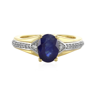 Madagascar Blue Sapphire Silver Ring