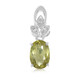 Cuprian Tourmaline Silver Pendant