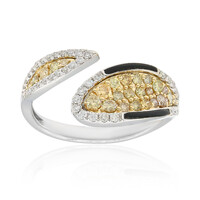 14K SI2 Fancy Diamond Gold Ring (CIRARI)