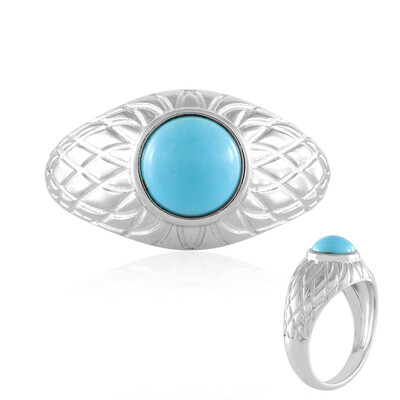 Sleeping Beauty Turquoise Silver Ring (Faszination Türkis)