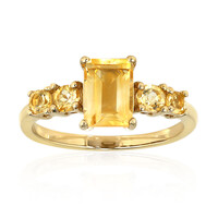 Citrine Silver Ring