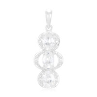 Zircon Silver Pendant