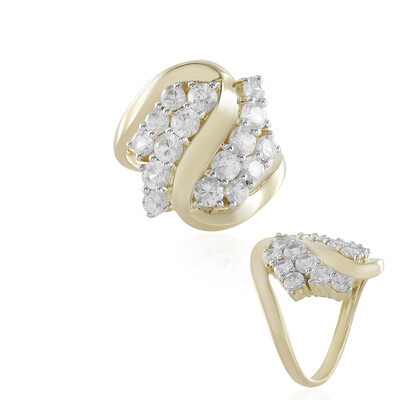 9K Zircon Gold Ring (de Melo)