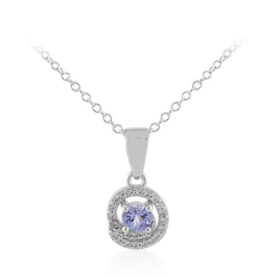 Tanzanite Silver Necklace