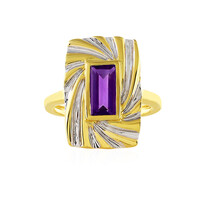Amethyst Silver Ring