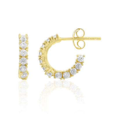 Zircon Silver Earrings