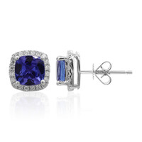 14K AAA Tanzanite Gold Earrings (CIRARI)