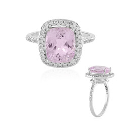 Kunzite Silver Ring