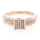 Fancy Diamond Silver Ring