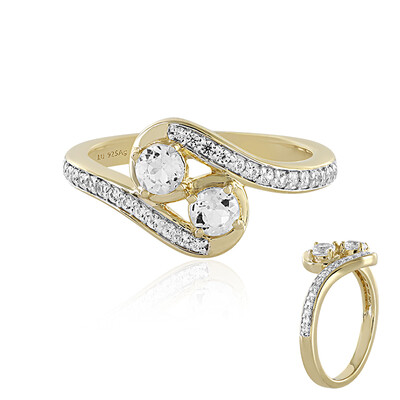 Danburite Silver Ring