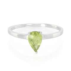 Mozambique Sapphire Silver Ring