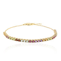 Amethyst Silver Bracelet