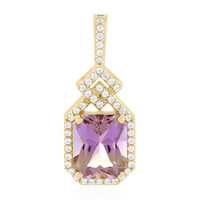 9K Anahi Ametrine Gold Pendant