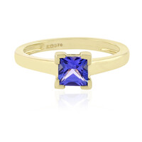 9K AAA Tanzanite Gold Ring
