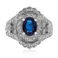 14K Ceylon Sapphire Gold Ring (CIRARI)
