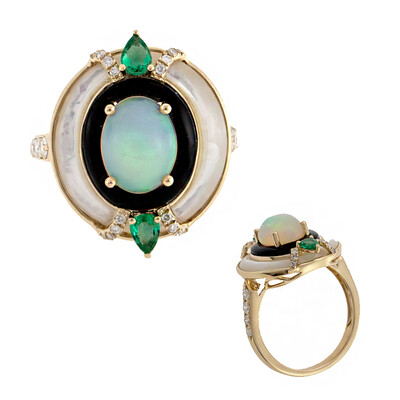 14K AAA Welo Opal Gold Ring (CIRARI)