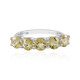 Yellow Beryl Silver Ring (de Melo)
