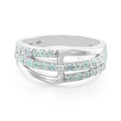 Paraiba Tourmaline Silver Ring