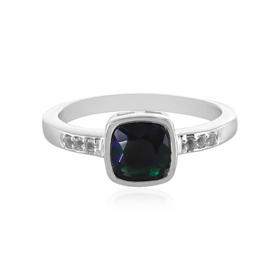 Mezezo Opal Silver Ring