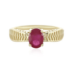 9K Madagascar Ruby Gold Ring (Ornaments by de Melo)