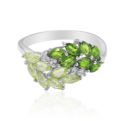 Peridot Silver Ring