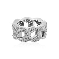 Zircon Silver Ring