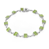 Paraiba Tourmaline Silver Bracelet