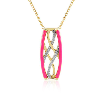 I3 (J) Diamond Silver Necklace