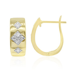 9K SI2 (G) Diamond Gold Earrings