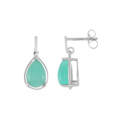 Amazonite Silver Earrings