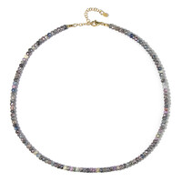 Mystic Sapphire Silver Necklace