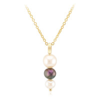 White Freshwater Pearl Silver Necklace