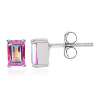 Anniversary Topaz Silver Earrings