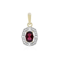 9K Rhodolite Gold Pendant (Adela Gold)