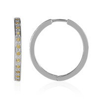 Citrine Silver Earrings