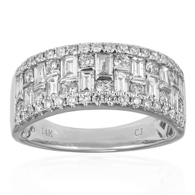 14K SI2 (H) Diamond Gold Ring (CIRARI)