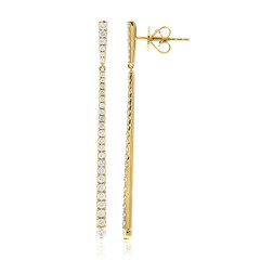 18K SI2 (H) Diamond Gold Earrings (CIRARI)