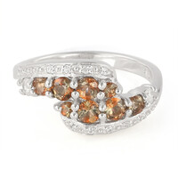 Andalusite Silver Ring