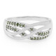 Fancy Diamond Silver Ring
