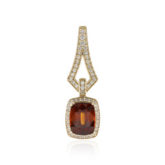 9K Sunset Zircon Gold Pendant (de Melo)