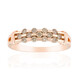 9K SI1 Argyle Rose De France Diamond Gold Ring (Annette)