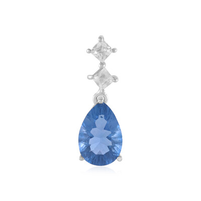 Colour Change Fluorite Silver Pendant