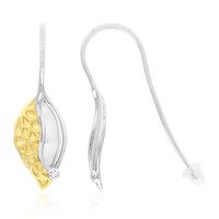 I1 (G) Diamond Silver Earrings