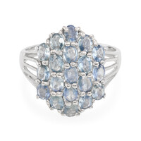 Tanzanian Sapphire Silver Ring