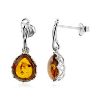 Baltic Amber Silver Earrings