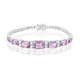 Amethyst Silver Bracelet