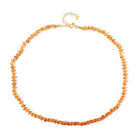 Imperial Topaz Silver Necklace (Adela Silber)